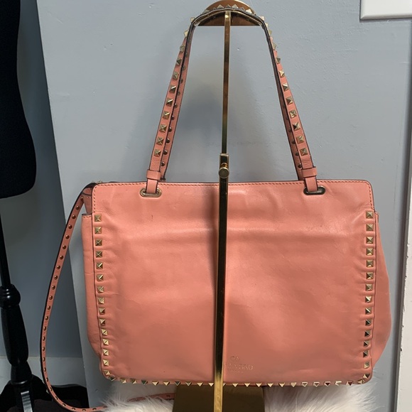 ❌SOLD❌Authentic Valentino Garavani pink leather Rockstud leather purse - Picture 7 of 17